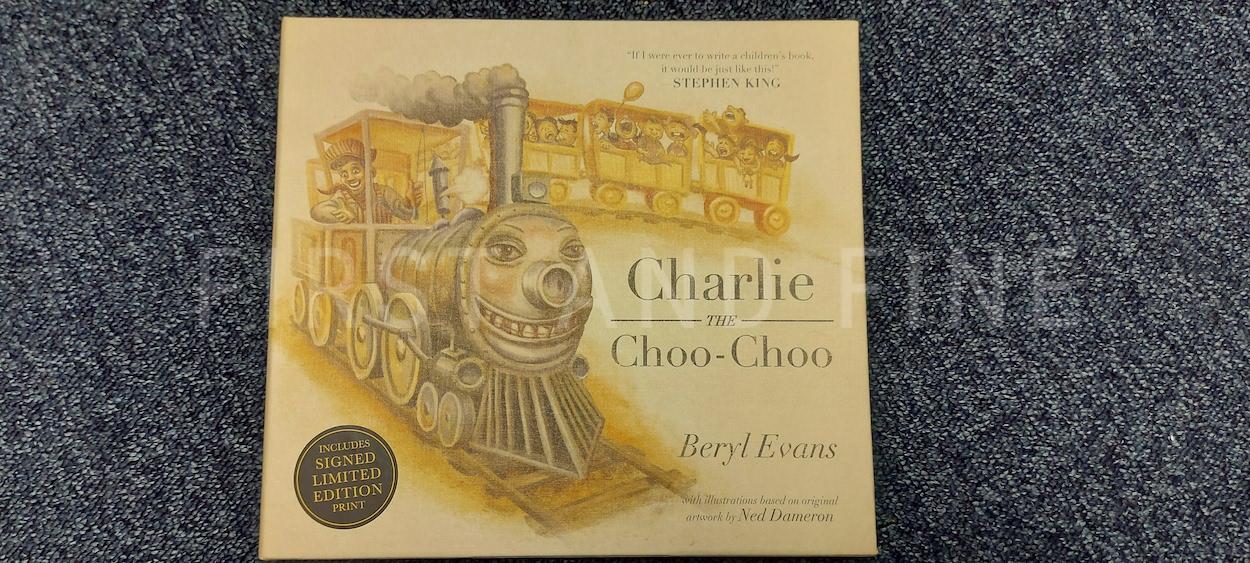 King, Stephen/ Evans, Beryl (2016) 'Charlie the Choo-Choo', US first edition beautifully remarqued by Ned Dameron plus the UK limited edition - Image 3