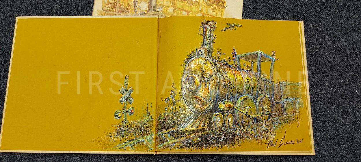 King, Stephen/ Evans, Beryl (2016) 'Charlie the Choo-Choo', US first edition beautifully remarqued by Ned Dameron plus the UK limited edition