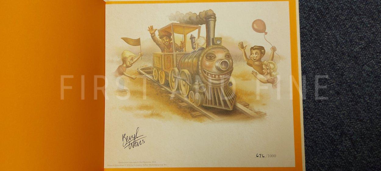 King, Stephen/ Evans, Beryl (2016) 'Charlie the Choo-Choo', US first edition beautifully remarqued by Ned Dameron plus the UK limited edition - Image 6