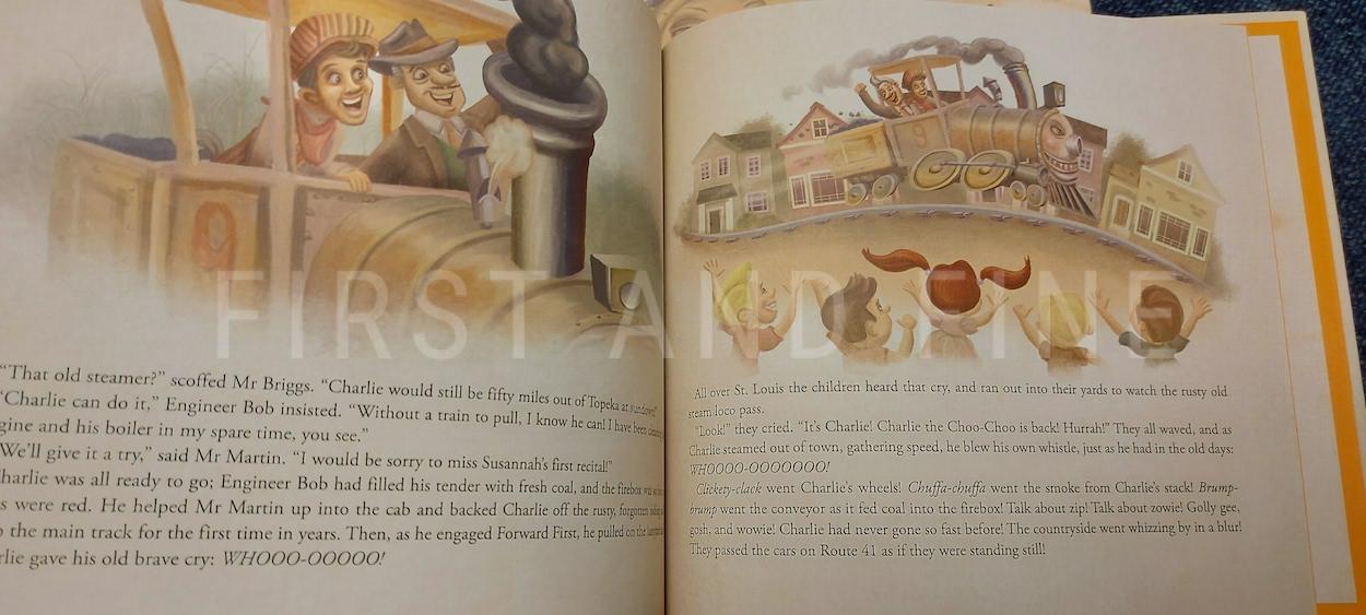 King, Stephen/ Evans, Beryl (2016) 'Charlie the Choo-Choo', US first edition beautifully remarqued by Ned Dameron plus the UK limited edition - Image 7