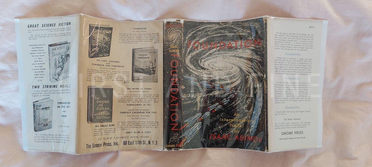 Asimov, Isaac (1951-53) 'Foundation' trilogy, US first edition first state set with an original association letter signed by Asimov - Image 13