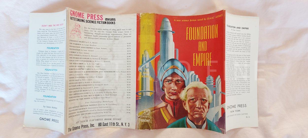 Asimov, Isaac (1951-53) 'Foundation' trilogy, US first edition first state set with an original association letter signed by Asimov - Image 14