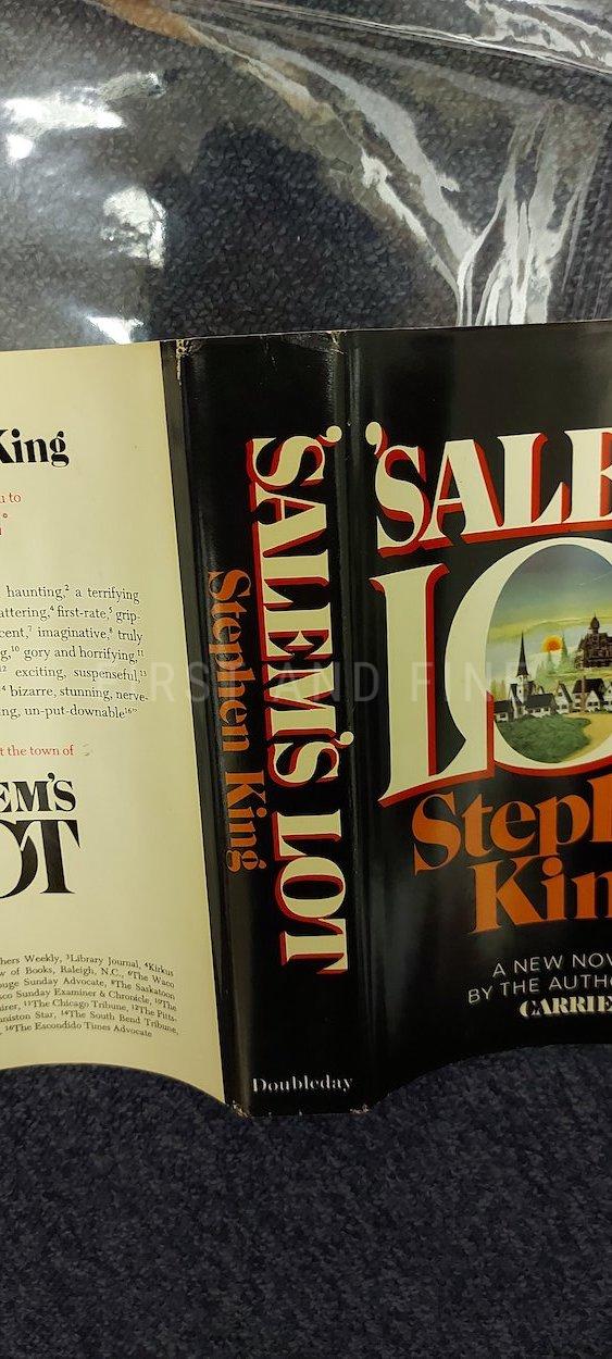 King, Stephen (1975) 'Salem's Lot', US signed and inscribed first edition, later print with second state dust jacket - Image 13