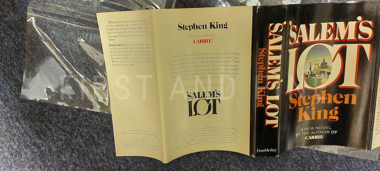 King, Stephen (1975) 'Salem's Lot', US signed and inscribed first edition, later print with second state dust jacket - Image 14