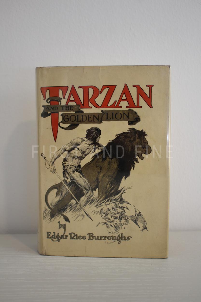 Burroughs, Edgar Rice (1923) 'Tarzan and the Golden Lion', US signed and inscribed first edition, family association copy