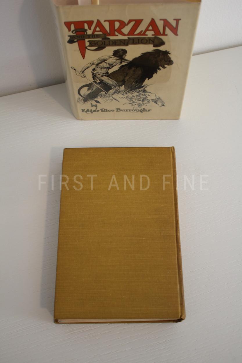 Burroughs, Edgar Rice (1923) 'Tarzan and the Golden Lion', US signed and inscribed first edition, family association copy - Image 7