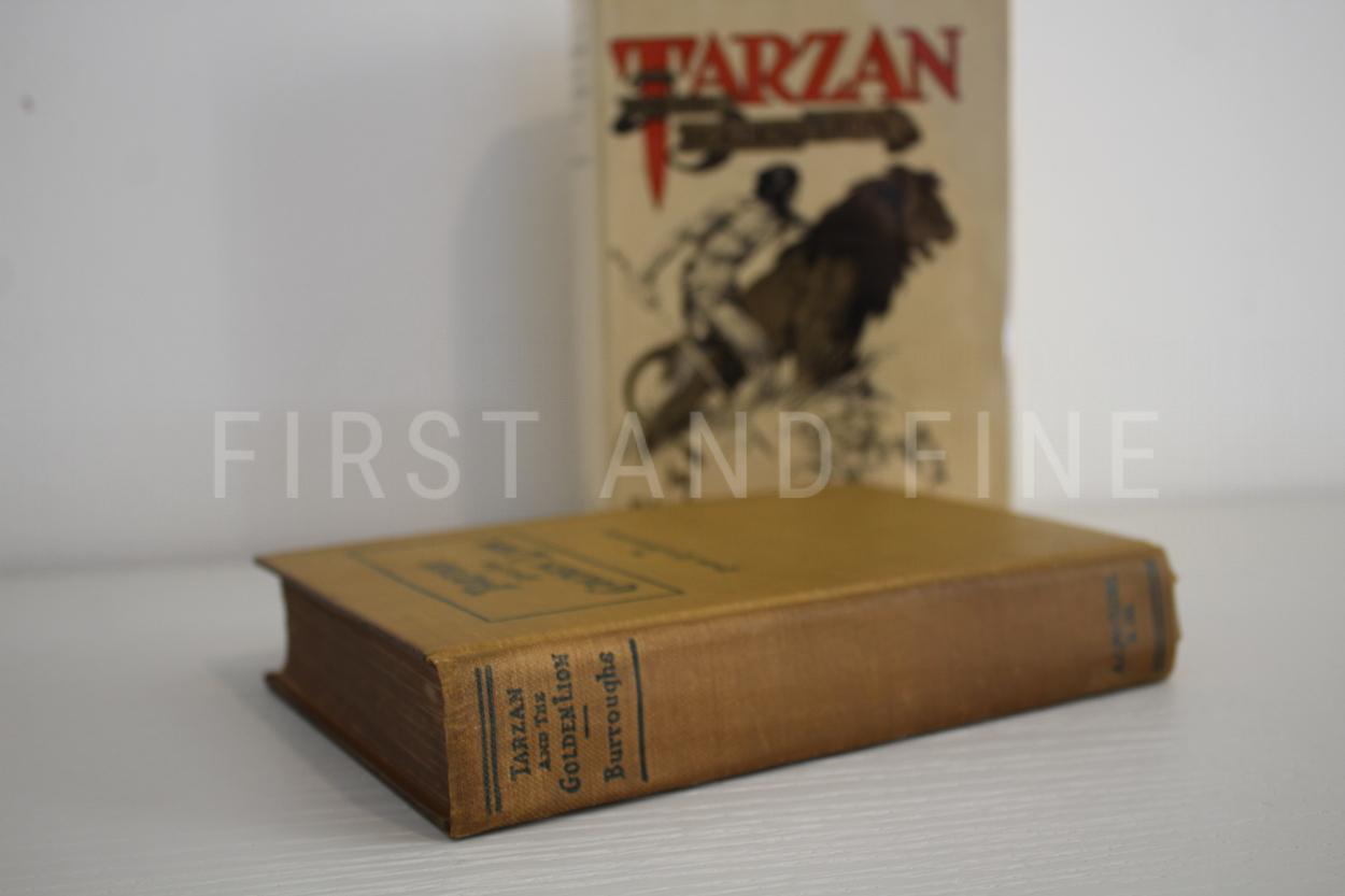 Burroughs, Edgar Rice (1923) 'Tarzan and the Golden Lion', US signed and inscribed first edition, family association copy - Image 8