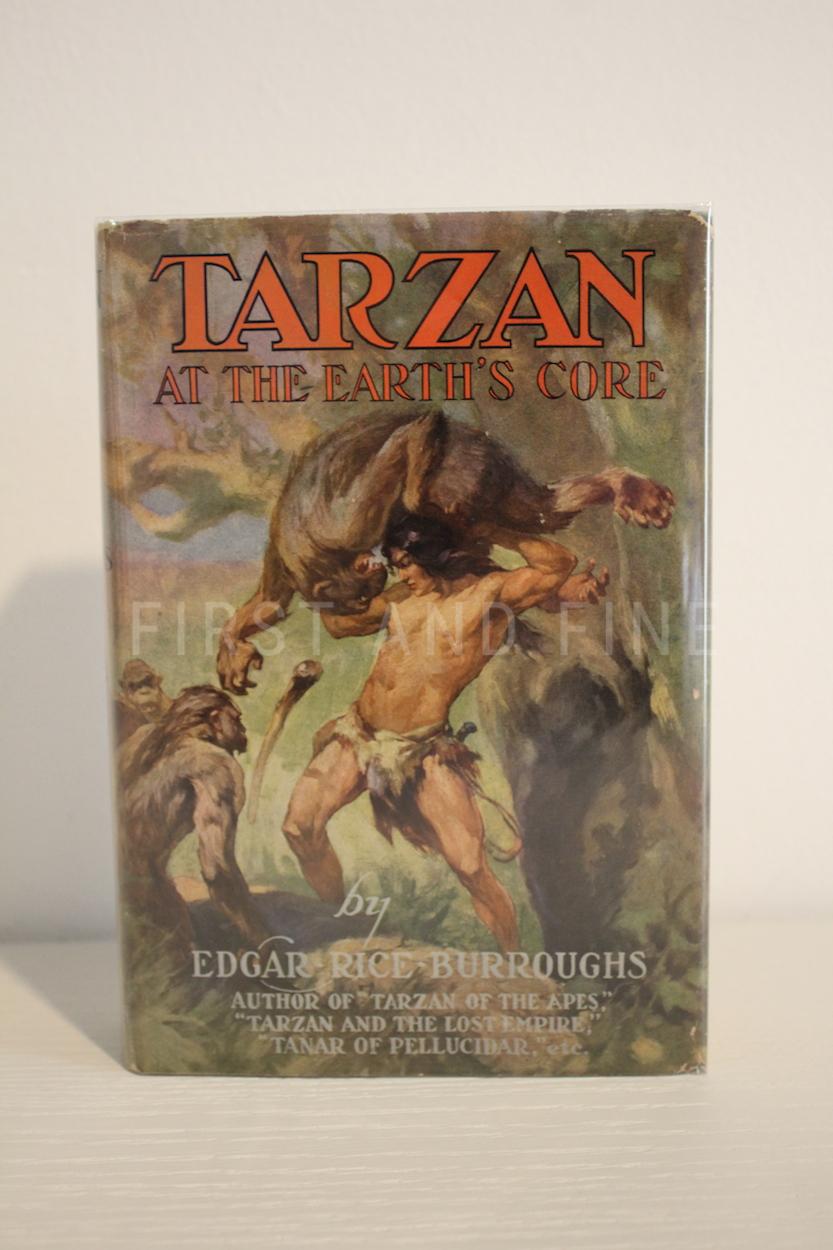 Burroughs, Edgar Rice (1930) 'Tarzan at the Earth's Core', US signed and inscribed first edition, family association copy