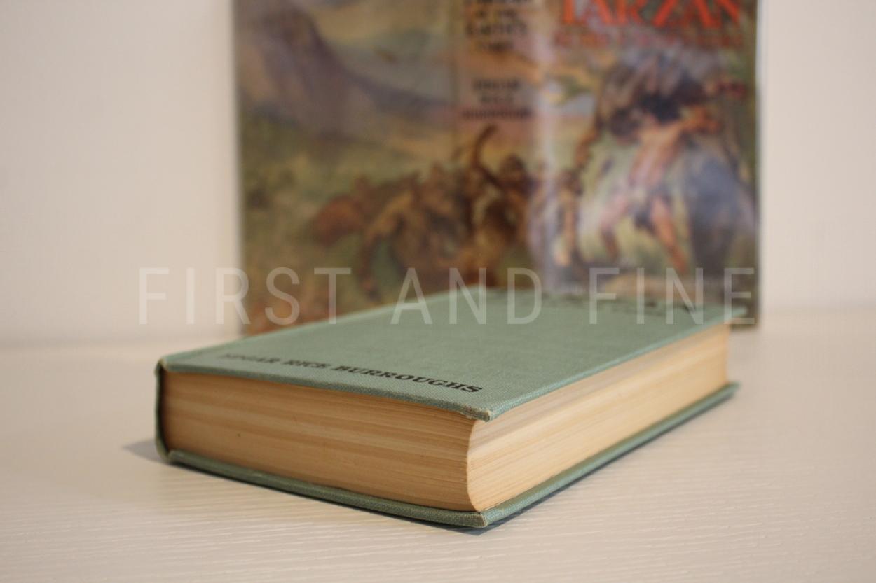 Burroughs, Edgar Rice (1930) 'Tarzan at the Earth's Core', US signed and inscribed first edition, family association copy - Image 8