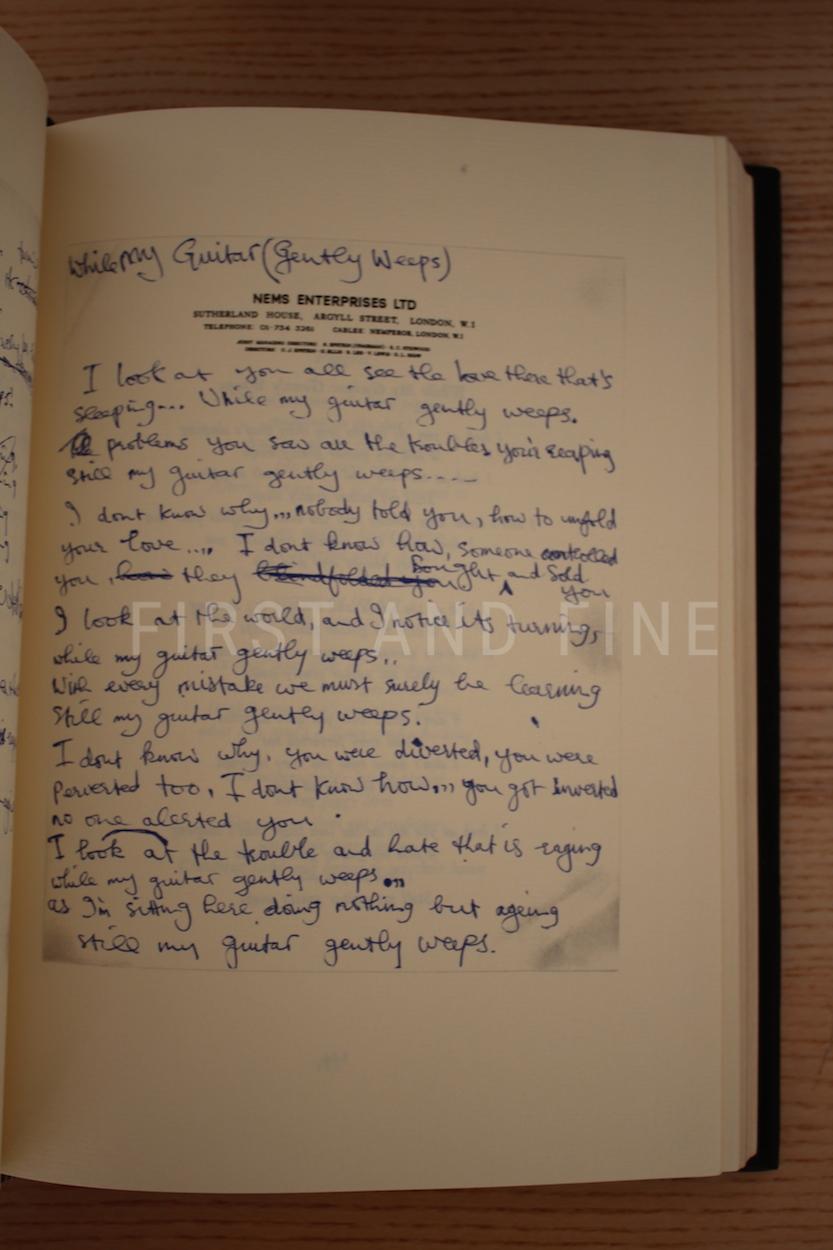 Harrison, George (1980) 'I, Me, Mine', UK signed limited edition, published by Genesis Publications - Image 14