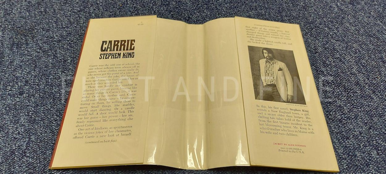 King, Stephen (1974) 'Carrie', US signed and inscribed first edition association copy - Image 14