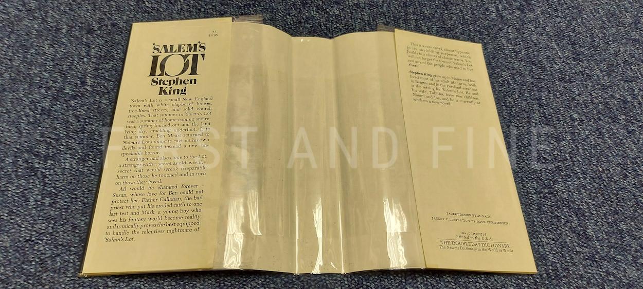 King, Stephen (1975) 'Salem's Lot', US signed and inscribed early print published by Doubleday - Image 13