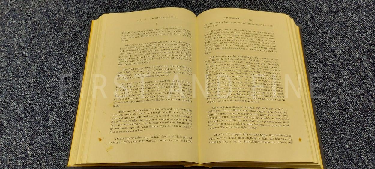 Mailer, Norman (1979) 'The Executioner's Song', US first edition, signed and inscribed by Stephen King - Image 10