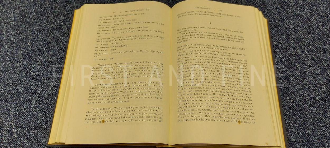 Mailer, Norman (1979) 'The Executioner's Song', US first edition, signed and inscribed by Stephen King - Image 11