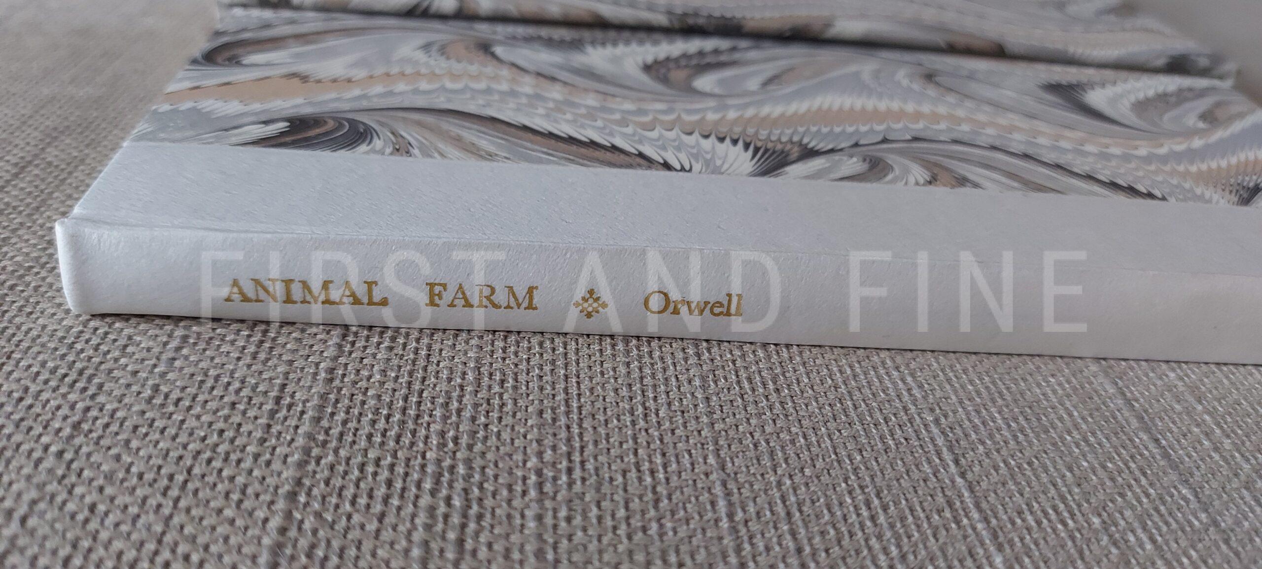 Orwell, George (1945) 'Animal Farm', UK first edition - rebound in quarter vellum - Image 5