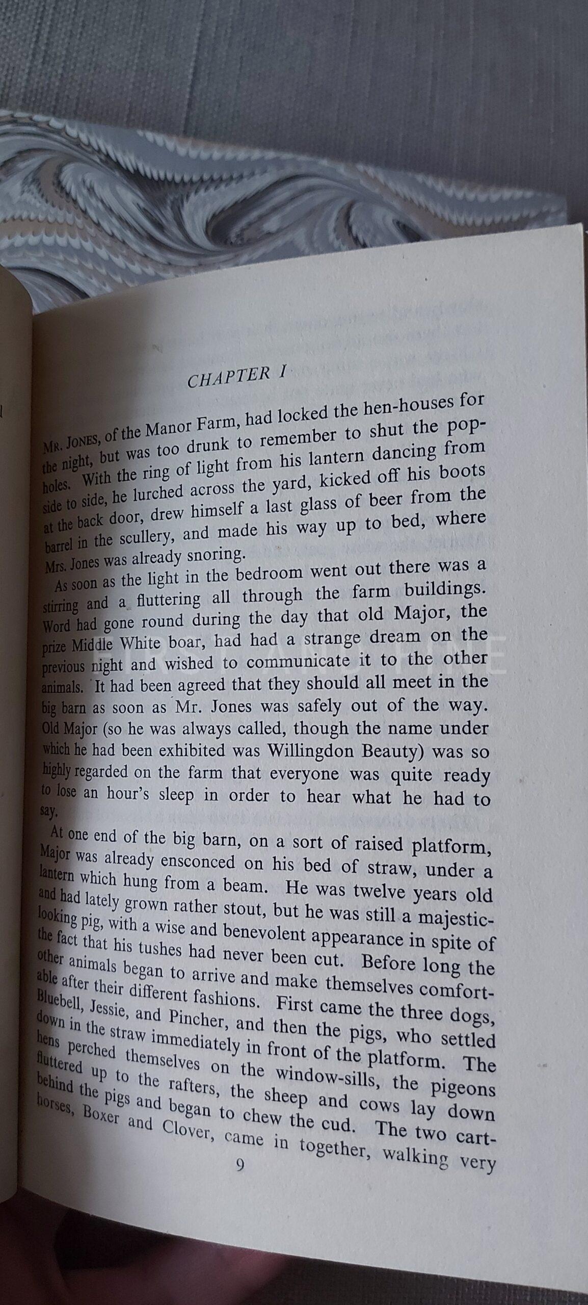 Orwell, George (1945) 'Animal Farm', UK first edition - rebound in quarter vellum - Image 10
