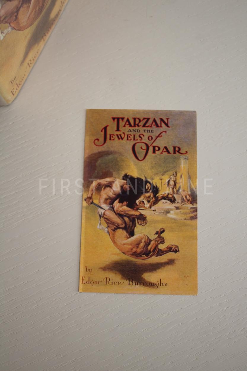 Burroughs, Edgar Rice (1918) 'Tarzan and the Jewels of Opar', US first edition with signed contract between the publisher and Burroughs - Image 8