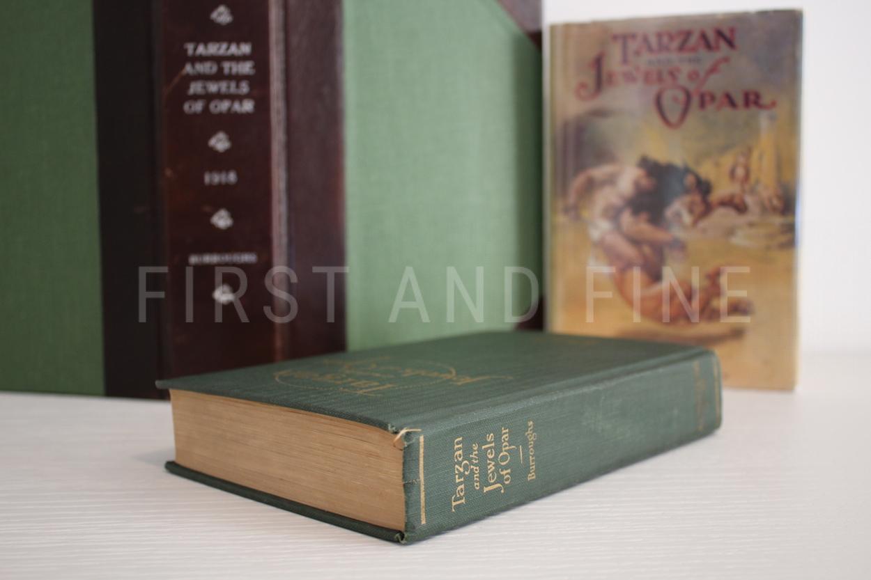 Burroughs, Edgar Rice (1918) 'Tarzan and the Jewels of Opar', US first edition with signed contract between the publisher and Burroughs - Image 5