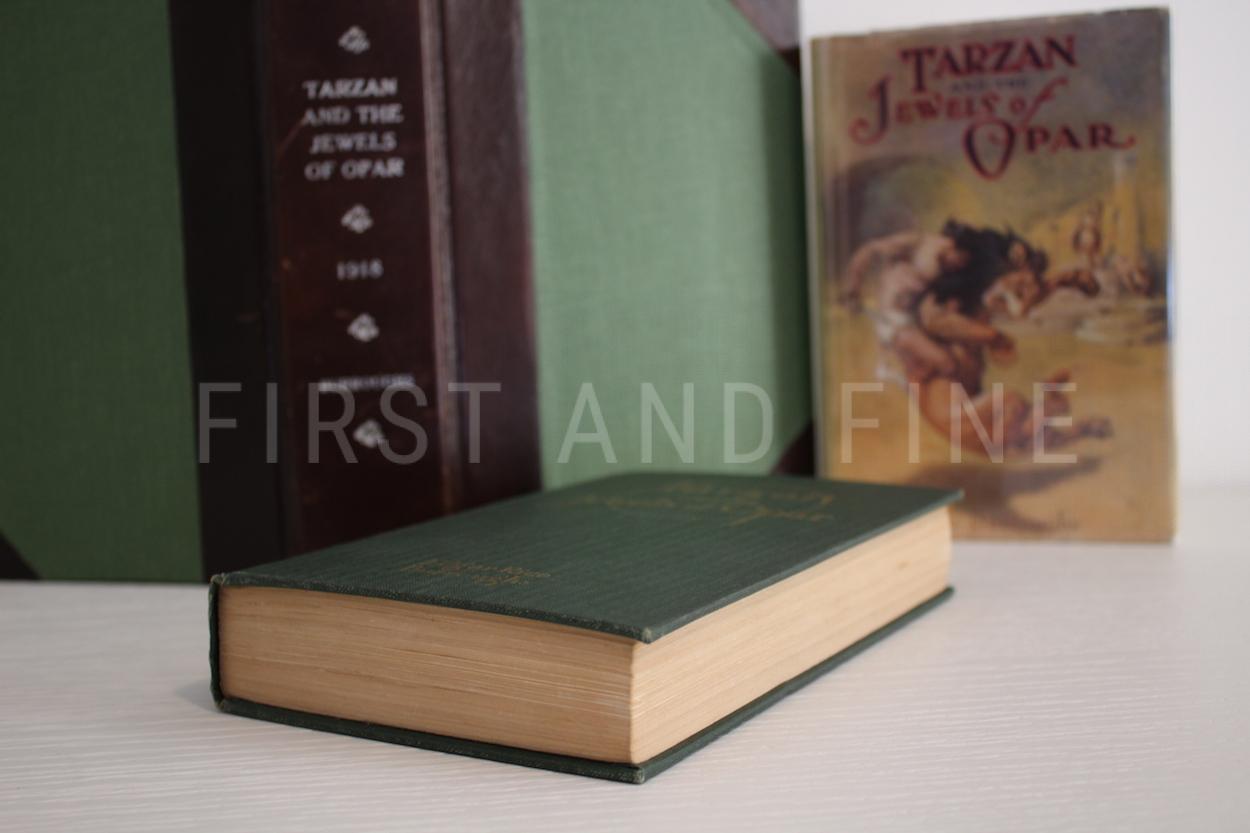 Burroughs, Edgar Rice (1918) 'Tarzan and the Jewels of Opar', US first edition with signed contract between the publisher and Burroughs - Image 7