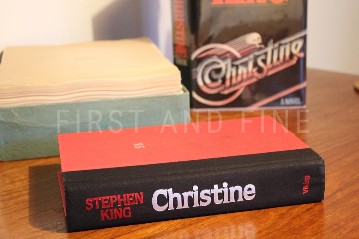 King, Stephen (1983) 'Christine', US signed and beautifully inscribed association copy to his editor at Doubleday Bill Thompson. Together with a copy of the 'Christine' manuscript - Image 4