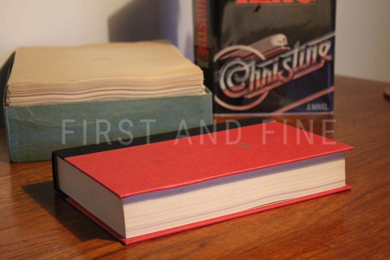 King, Stephen (1983) 'Christine', US signed and beautifully inscribed association copy to his editor at Doubleday Bill Thompson. Together with a copy of the 'Christine' manuscript - Image 6