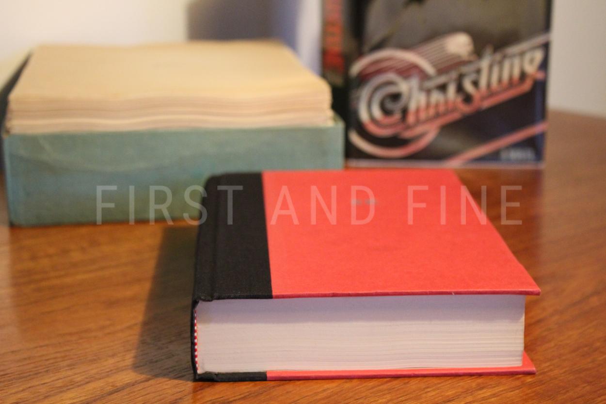 King, Stephen (1983) 'Christine', US signed and beautifully inscribed association copy to his editor at Doubleday Bill Thompson. Together with a copy of the 'Christine' manuscript - Image 7