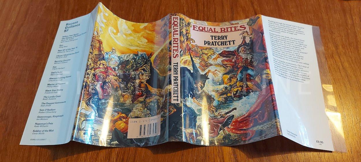 Pratchett, Terry (1987) 'Equal Rites', UK signed and inscribed first edition - Image 9
