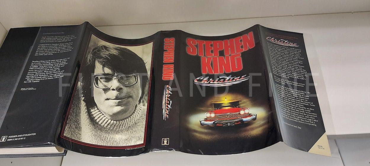 King, Stephen (1983) 'Christine', UK signed and inscribed first edition - Image 9
