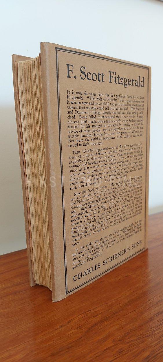 Fitzgerald, Scott F. (1926) 'All the Sad Young Men', US signed and inscribed first edition - deposit payment only - Image 9