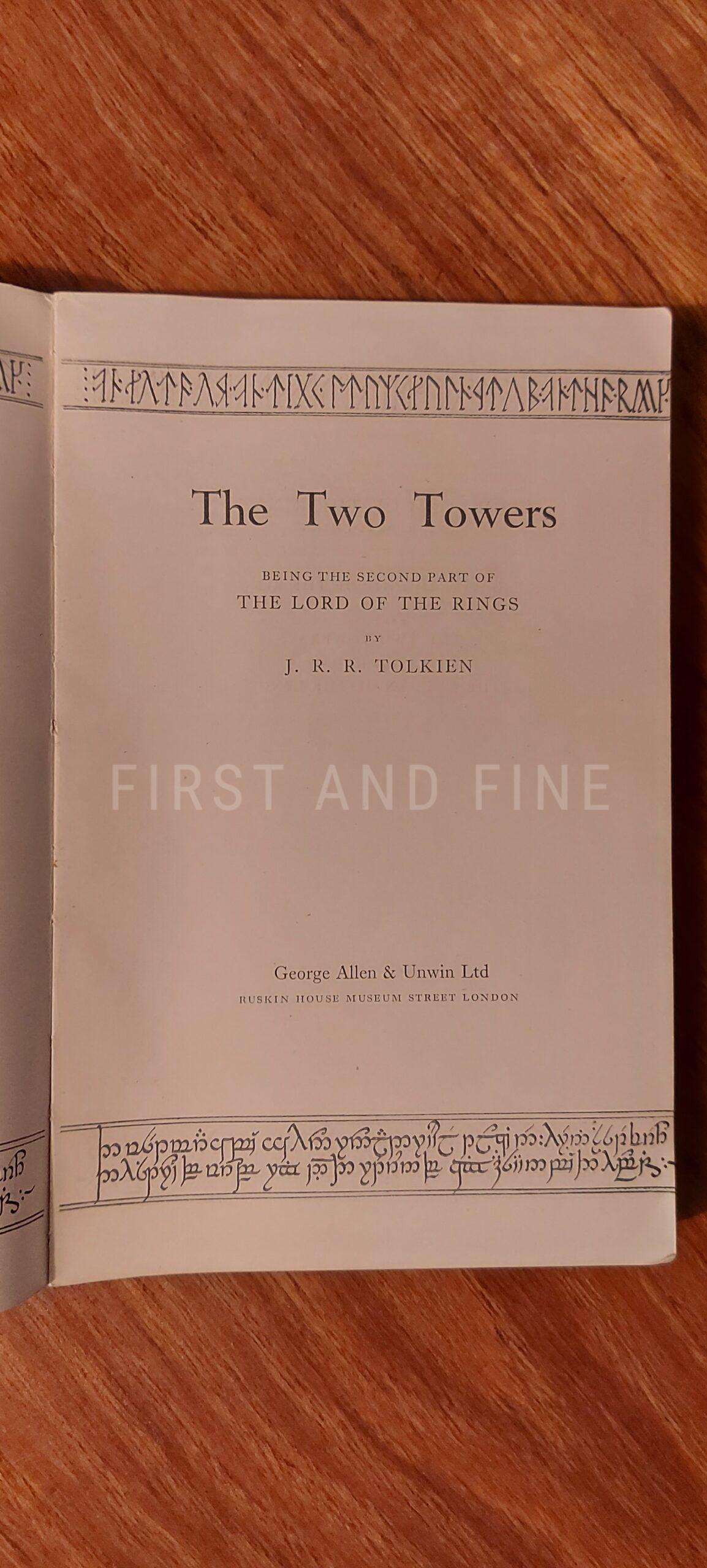 Tolkien, J.R.R. (1954) 'The Lord of the Rings: The Two Towers', UK uncorrected proof - Image 5