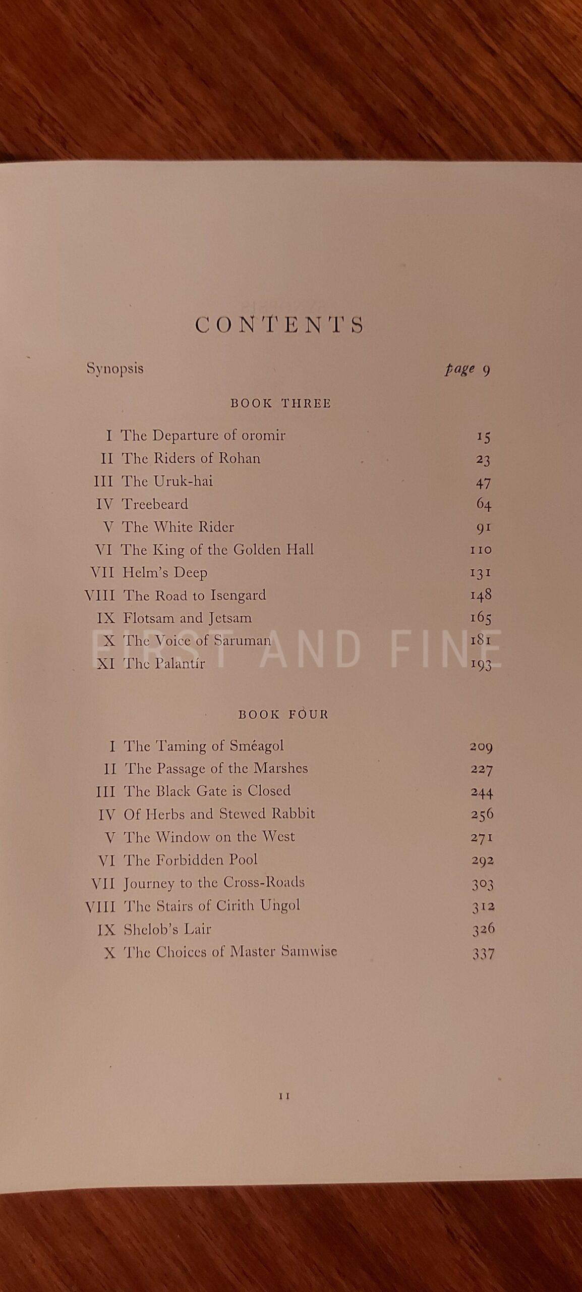 Tolkien, J.R.R. (1954) 'The Lord of the Rings: The Two Towers', UK uncorrected proof - Image 4