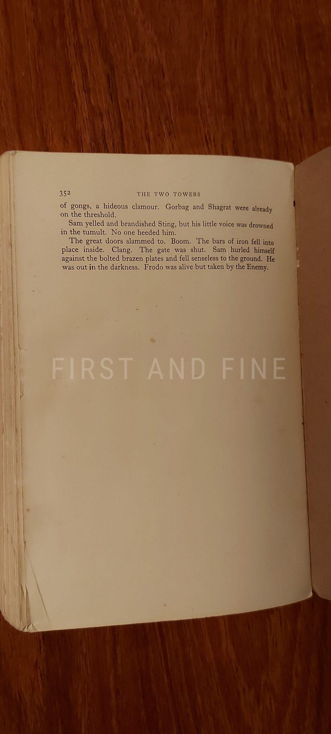 Tolkien, J.R.R. (1954) 'The Lord of the Rings: The Two Towers', UK uncorrected proof - Image 9