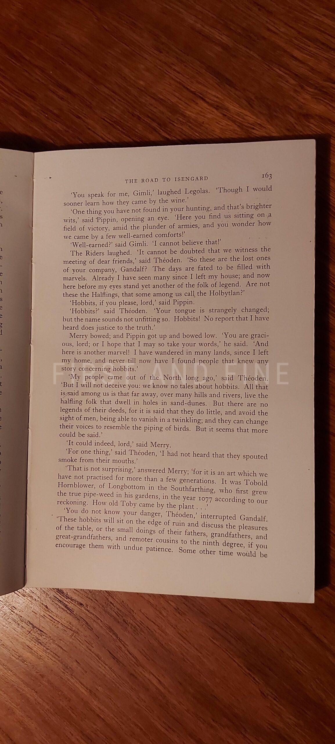 Tolkien, J.R.R. (1954) 'The Lord of the Rings: The Two Towers', UK uncorrected proof - Image 10