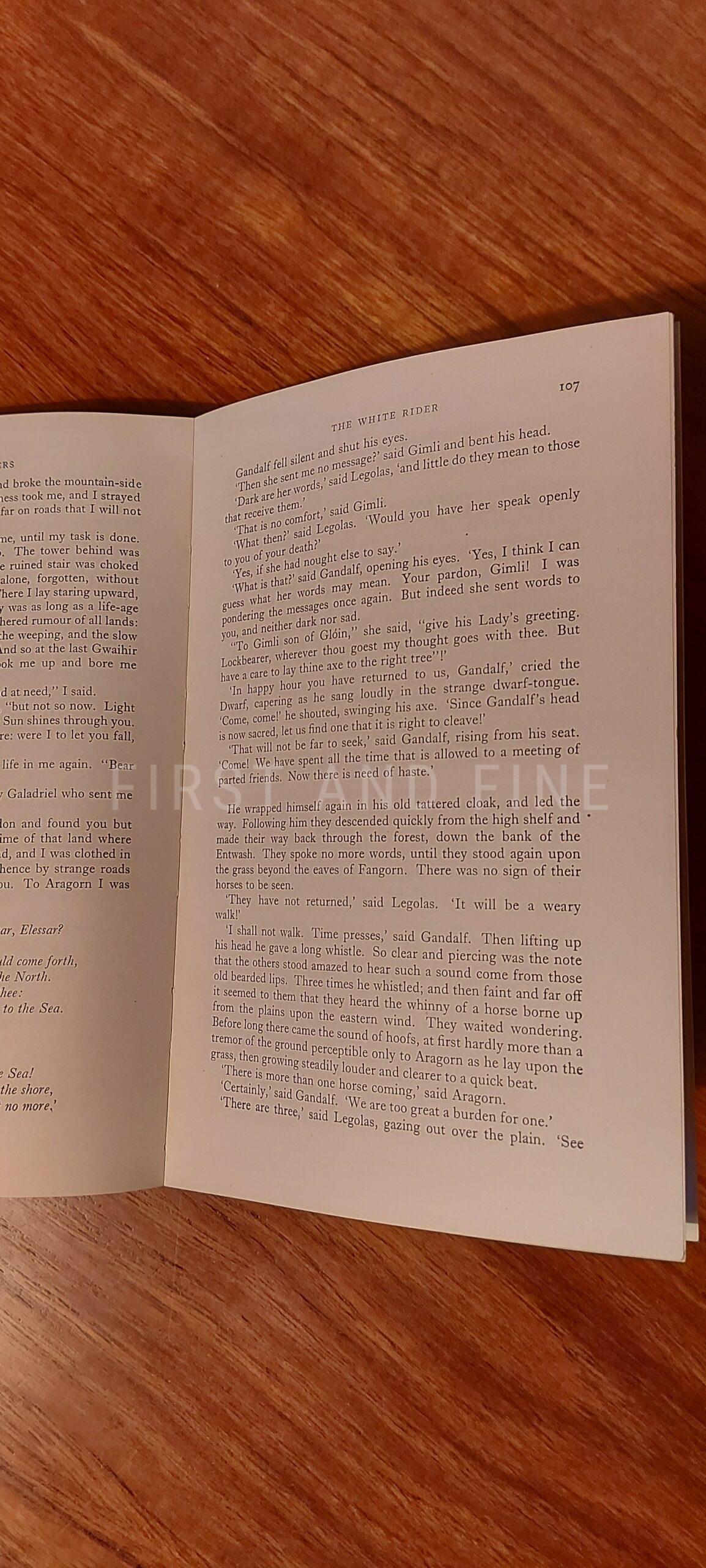 Tolkien, J.R.R. (1954) 'The Lord of the Rings: The Two Towers', UK uncorrected proof - Image 11