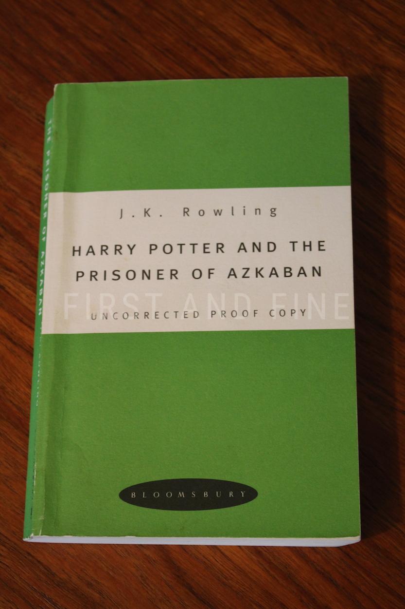 Rowling, J.K. (1999) 'Harry Potter and the Prisoner of Azkaban', UK uncorrected proof in green wraps - Image 5