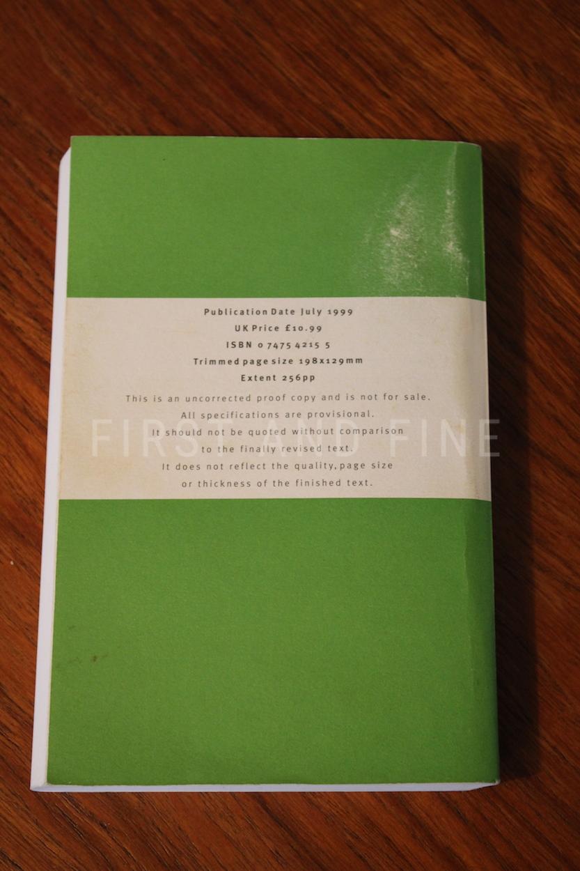 Rowling, J.K. (1999) 'Harry Potter and the Prisoner of Azkaban', UK uncorrected proof in green wraps - Image 6