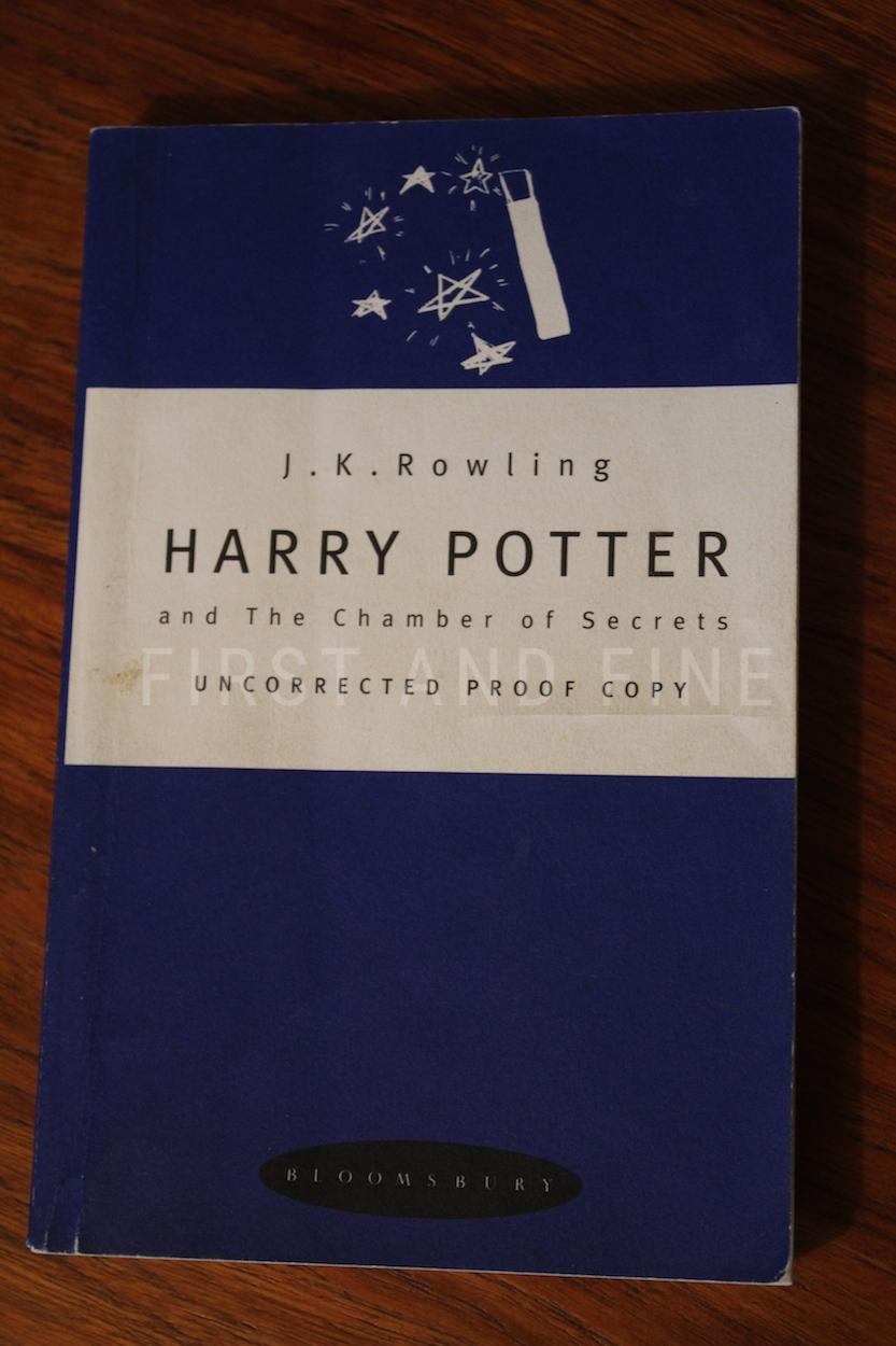 Rowling, J.K. (1998) 'Harry Potter and the Chamber of Secrets', UK uncorrected proof with the proof dust jacket - Image 6