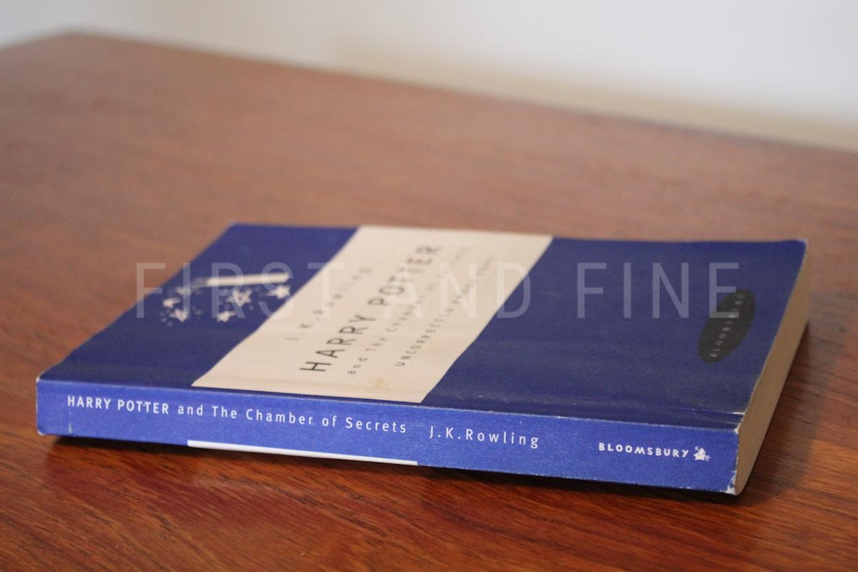 Rowling, J.K. (1998) 'Harry Potter and the Chamber of Secrets', UK uncorrected proof with the proof dust jacket - Image 8
