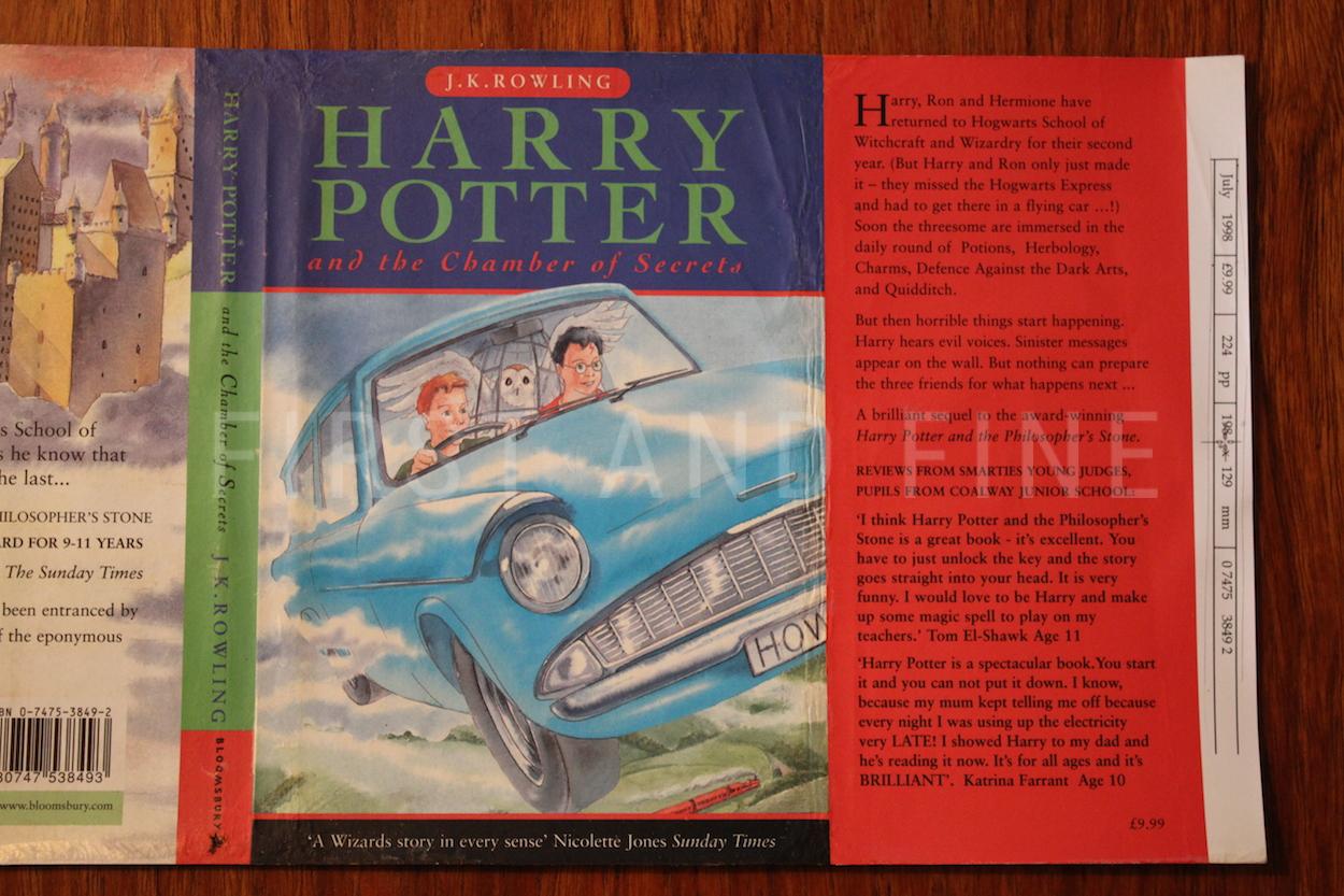 Rowling, J.K. (1998) 'Harry Potter and the Chamber of Secrets', UK uncorrected proof with the proof dust jacket - Image 12