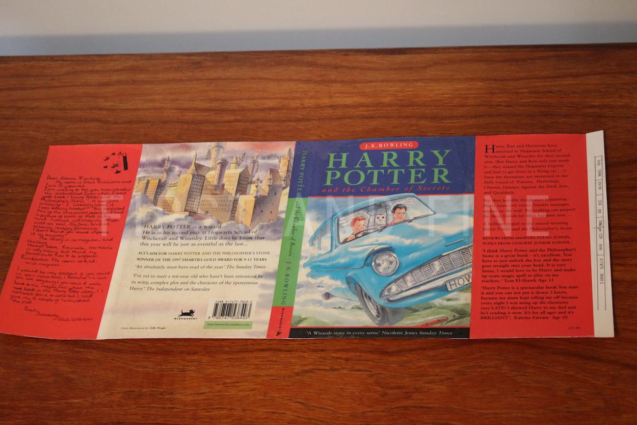 Rowling, J.K. (1998) 'Harry Potter and the Chamber of Secrets', UK uncorrected proof with the proof dust jacket - Image 11