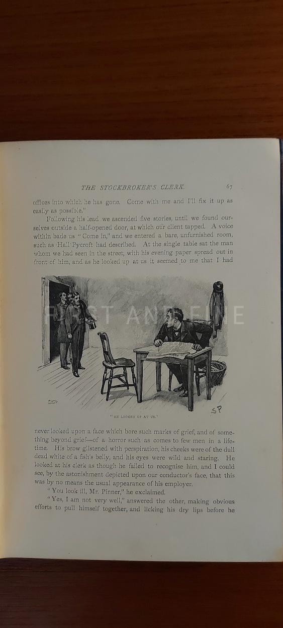 Doyle, Arthur Conan (1892, 1894) ‘The Adventures of Sherlock Holmes’ & ‘The Memoirs of Sherlock Holmes’, UK first editions with an original handwritten and signed letter - Image 20