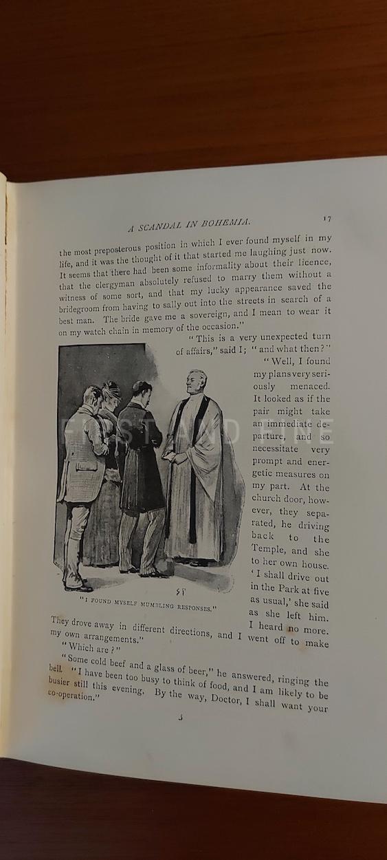 Doyle, Arthur Conan (1892, 1894) ‘The Adventures of Sherlock Holmes’ & ‘The Memoirs of Sherlock Holmes’, UK first editions with an original handwritten and signed letter - Image 13