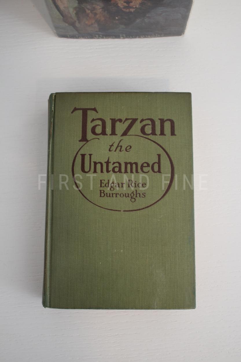 Burroughs, Edgar Rice (1920) 'Tarzan the Untamed', US signed and inscribed first edition association copy - Image 5