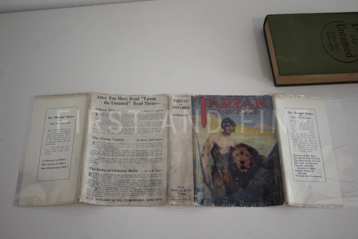 Burroughs, Edgar Rice (1920) 'Tarzan the Untamed', US signed and inscribed first edition association copy - Image 12