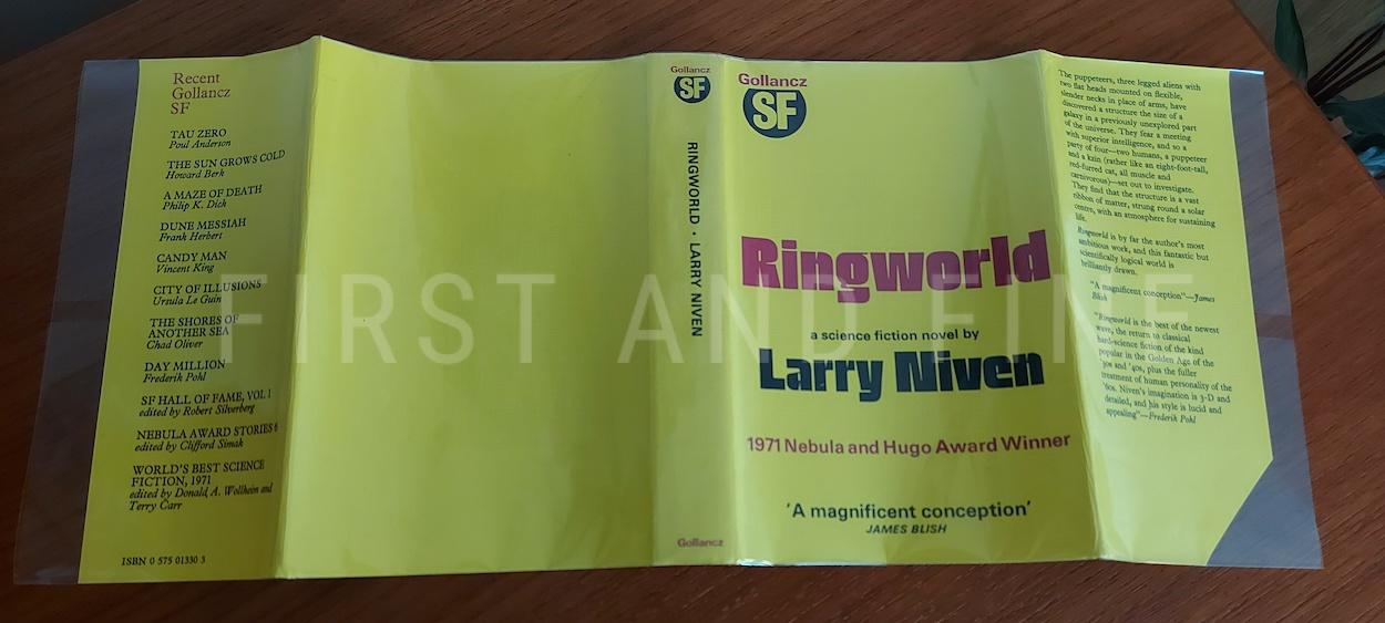 Niven, Larry (1972) 'Ringworld', UK signed and inscribed first edition - Image 10