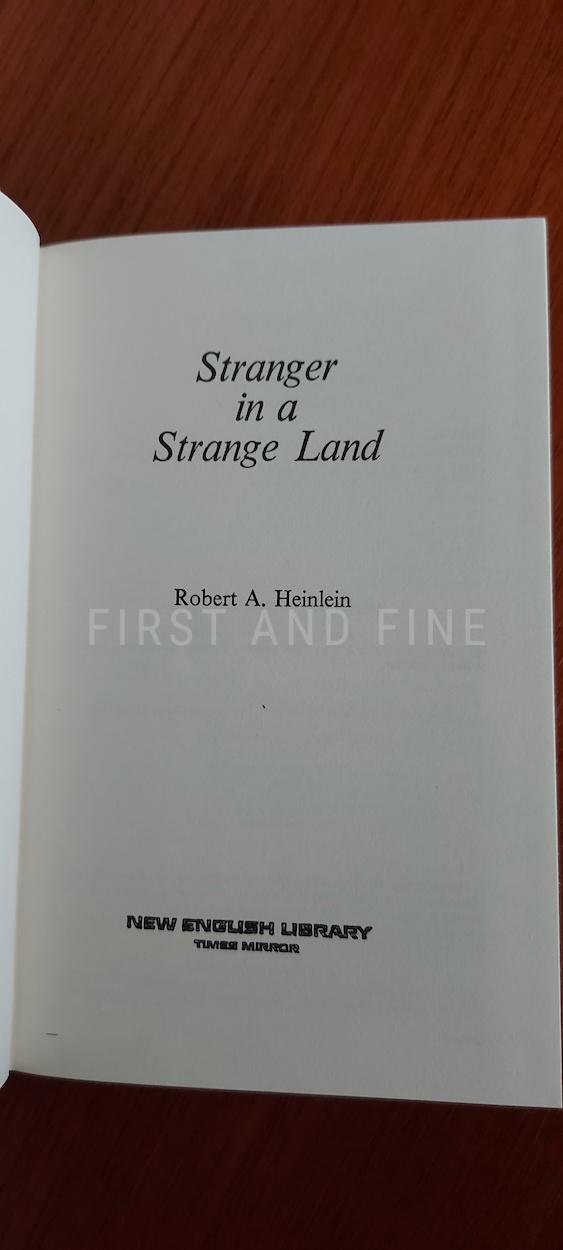 Heinlein, Robert (1977) 'Stranger in a Strange Land', UK first hardback edition - Image 2