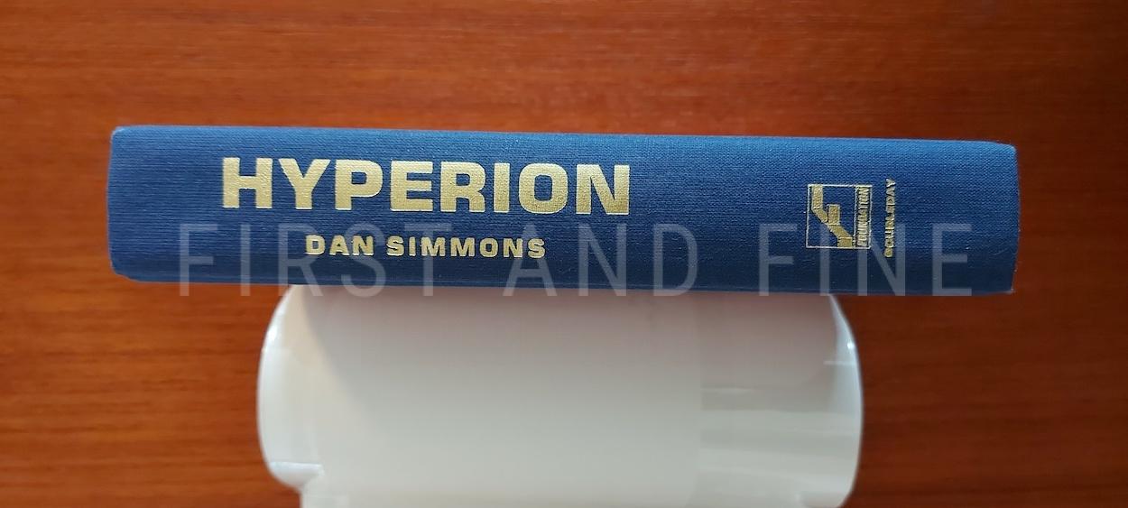 Simmons, Dan (1989 & 1990) 'Hyperion' and 'The Fall of Hyperion', US signed first editions - Image 7