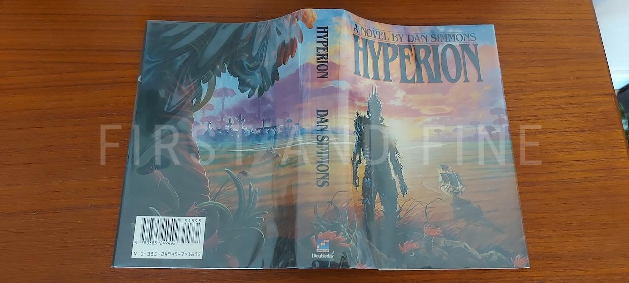 Simmons, Dan (1989 & 1990) 'Hyperion' and 'The Fall of Hyperion', US signed first editions - Image 12