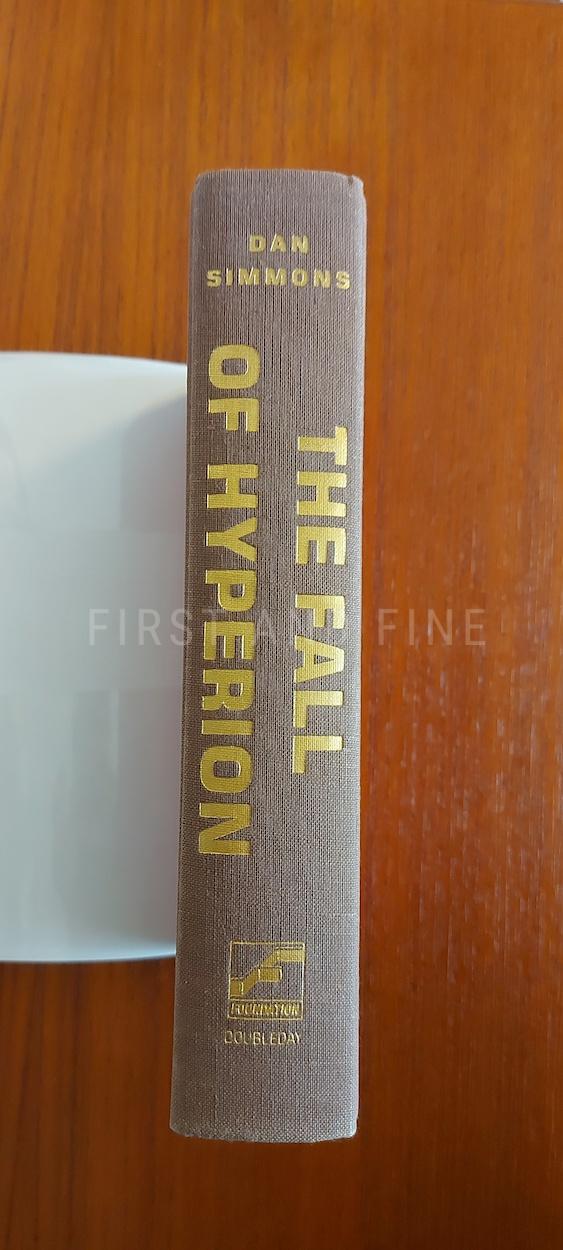 Simmons, Dan (1989 & 1990) 'Hyperion' and 'The Fall of Hyperion', US signed first editions - Image 15
