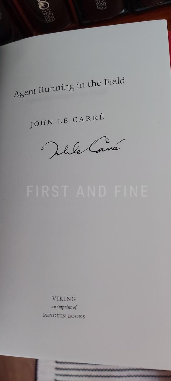 le Carré, John (2019) 'Agent Running in the Field', UK signed limited edition with a signed first edition - Image 3